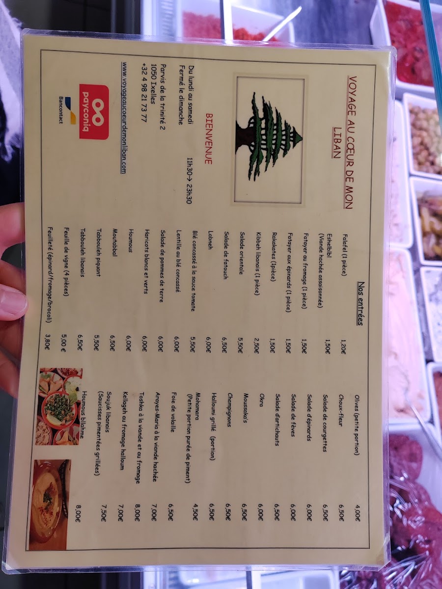 Menu Voyage Au Coeur De Mon Liban-4